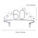 Frcolor 60th Birthday Tiara Crown | Crystal Rhinestone Happy Birthday Party Headpiece - International Shipping Available - Buy Online on GoSupps.com