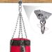 BeneLabel Heavy Bag Ceiling Mount with Carabiner & Swivel - 1000LB Capacity - Buy Online on GoSupps.com