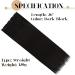 S-noilite Fashion 26 Half Full Head One Piece Clip in Hair Extension Dark Black - 26 Inch - Buy Online on GoSupps.com
