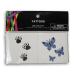 Animal Temporary Tattoos Set - Fox, Hedgehog, Paw Prints, Butterfly - Party Favors - Buy Online on GoSupps.com