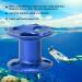 Aluminum Alloy Diving Reel: Lightweight Finger Spool for Free Diving & Snorkeling - Blue - Buy Online on GoSupps.com