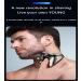 7D Electric Razor for Men - USB Rechargeable Waterproof Shaver & Grooming Kit | Fast Charging LED Display 6 in 1 Beard Trimmer - Buy Online on GoSupps.com