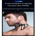 Best 7D Electric Head Shaver for Bald Men | USB Rechargeable Rotary Grooming Kit | Waterproof Beard Trimmer with LED Display | 6 in 1 - Buy Online on GoSupps.com