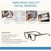Cyxus Anti-Blue Light Glasses - Prescription-Free Blue Light Filter Glasses for Laptops Smartphones & Tablets - Model 8183 Black - Buy Online on GoSupps.com