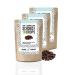 3 Series Bio Lower-Carb Schokodrops |Sweetened with erythritus without added sugar* vegan for snacking or baking-ideal for low-carb & carbohydrate reduced or ketogenic diet organic workout dark chocolate 3