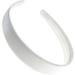 Shop Elegant White Satin Headband - 2 cm Wide | International Shipping Available - Buy Online on GoSupps.com