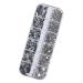 FEIlei 12 Grids Nail Charms Rhinestones Flat Back Diamond Nail Art Crafts Rhinestones