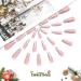 Vatocu Christmas False Nails - 24pcs Long Xmas Press on Nails with Snowflakes Glitter for Women and Girls - Buy Online on GoSupps.com