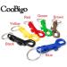 25 Pack Plastic Snap Hooks Rotary Cord Hole 6.5mm with Split Keychain O-Ring 30mm Dia. for Backpack Outdoor Camping Kits#FLC018-AO (Colorful) - Buy Online on GoSupps.com
