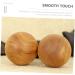 Gleavi Wooden Massage Balls - 2 Piece Acupressure Body Massage Tools | Smooth Thai Massage Device - Buy Online on GoSupps.com