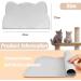 Cat Food Mat Dog Food Mat Pet Food Mat Cat Feeding Mat Cat Mat Silicone Waterproof Mat Food Mat Non-Skid Spill Proof Pet Feeding Mat for Food and Water Easy to Clean Mat Placemat - Buy Online on GoSupps.com