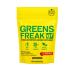 Pharmafreak Greens Freak Superfood Greens Powder 30+ Organic Greens Spirulina & Chlorella for Gut Health Digestion Immunity & Daily Energy Caffeine-Free Vegan 30 Servings Sweet Apple