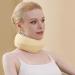 Neck Brace | Soft Adjustable Cervical Collar Soft Foam Neck Brace Cervical Collar Adjustable Support Brace for Sleeping Relieves Neck Pressure and Spine Pressure Yellow - Buy Online on GoSupps.com