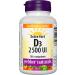 Webber Naturals Vitamin D3 2500 IU Extra Strength 180 Tablets For Healthy Bones Teeth and Helps Prevent Vitamin D Deficiency - Buy Online on GoSupps.com