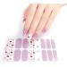 Glitter Cow Pattern Semi Cured Gel Nail Polish Strips Self Adhesive Full Nail Wraps Nail Polish Stickers Semi Cured Gel Nail Polish Strips Multi-color - Buy Online on GoSupps.com