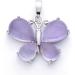 Crystal Rough Natural Quartz 1pc Butterfly Formed Pendant Amethyst Natural Crystals Tiger Eye geman Opal Stone for Women Gift Necklace Jewelry (Size : Rose Quartz) - Buy Online on GoSupps.com