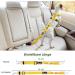Buy Slowton Dog Harness with Seat Belt for Car - Breathable & Safe Puppy Harness for Everyday Sports - Yellow (M) - International Shipping Available - Buy Online on GoSupps.com