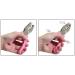 Jeemitery 1/8 Circle Handheld Hole Paper Punch with Soft-Handled for Tags Circle - 1/4 - Buy Online on GoSupps.com