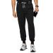 FIGS Tansen Jogger Scrub Pants for Men Slim Fit 5 Pockets 4-Way Stretch Anti-Wrinkle Men s Scrub Pants Regular Large Black