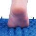 YOBEYI Acupressure Foot Massage Mat Set - Reflexology Walking Toe Plate Pads for Bathroom, Yoga, and Outdoor Games - Anti-Slip, 2 PCS, Blue - Buy Online on GoSupps.com