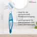 Wellsamed Denture Toothbrush - Premium Denture Brush for Artificial Teeth (Green 1 Piece) - Buy Online on GoSupps.com