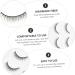 FOMIYES 15 Pairs Short Eyelash 3d Fake Eyelashes False Eyelashes Dense Eyelashes 3d Synthetic Eyelashes Art Eyelashes Natural Look Eyelashes 3d Eyelashes Glue Artificial Fiber Slim 6d - Buy Online on GoSupps.com
