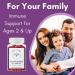 Elderlane Elderberry Gummies for Adults and Kids - Immune Support - Non-GMO Vegan Gluten-Free Gelatin-Free - 60ct 100mg - Buy Online on GoSupps.com