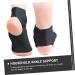 FRCOLOR Adjustable Pad Splint - Wear-resistant Foot Protector for Men & Women - Breathable Household Support Glove - 1 Pair Black - Buy Online on GoSupps.com
