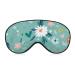 LynaRei Cute Colorful Flower Sleep Mask Blindfold Garden Plants Adjustable Super-Smooth Soft Eye Mask Cover for Men Women Travel and Nap Style-5