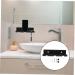 Alipis 2 Sets Cable Holder Hooks - Creative Wall Hooks for Shavers Brushes & More | 14.5x4.5cm - Black - Buy Online on GoSupps.com