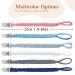 Maveek Baby Pacifier Clips - Handmade Braided Cotton Straps for Boys and Girls | 6pcs Set for Infant Newborn | Modern Unisex Binky Leash for Teething Toys - Buy Online on GoSupps.com