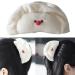 Limtula Adorkable Dumpling Furry Hair Claw Clips White Hair Jaw Clip Furry Hair Catch Barrettes Ponytail Holder Hair Props - Buy Online on GoSupps.com