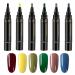 Gel nail polish pens - quick-drying paint pens 6 colors | Gel manicure polish pen. No UV design for safer and more convenient application. - Buy Online on GoSupps.com