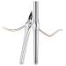 DAGEDA Double Tip Lower Eyelash Pencil Microblading Liquid Eyeliner Brow Pencil Waterproof Long-Lasting Eye Liner Bottom Lashes Pen Extra Fine 3D Lower Lash Liner for Makeup 02 Light Brown