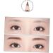 SOESFOUFU 2pcs Long Lasting Eyebrow Pencils Eyebrow Pencil Brush Double Head Eyebrow Pencil Makeup Eyebrow Pencils 1 count (Pack of 1) Brown - Buy Online on GoSupps.com