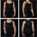 Aptoco Men's Compression Shirt Body Shaper Gynecomastia Undershirt - Black Medium - Buy Online on GoSupps.com