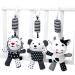 Buy Toyvian Black and White Newborn Toy - Adorable Rattle with Animal Motifs & Bed Bell for Babies - Buy Online on GoSupps.com