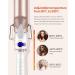 CkeyiN 38mm Curling Wand for Long&Short Hair | Adjustable Heat with LCD screen, Automatic Shut-Down & Glove Included - Buy Online on GoSupps.com