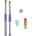 RIYAN Dual Ended Nail Art Acrylic UV Gel Extension Builder Flower Painting Pen Brush UV Gel Nail Art Brush Manicure Tool 6 - Buy Online on GoSupps.com