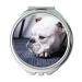 Mirror makeup mirror Dog Animal Bulldog Pet Puppy Cute Portrait White pocket mirror portable mirror