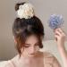 hgnxa Korean Meatball Head Hairpin Clip Head Female Headdress Camellia Elegant Temperament Hair Accessories Gray - Buy Online on GoSupps.com