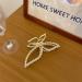 2 Pack Large Metal Pearl Hair Claw Clips for Women - Stylish Butterfly Bow Design, Perfect for Thick Long Hair - Accessories Grab Clip Shark Clip Ponytail Claw - Buy Online on GoSupps.com