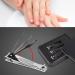 3-Piece Stainless Steel Nail Clipper Set in Gift Box | Professional Nail Clippers for Men & Children (Black) - Perfect for Fingernails & Toenails - Buy Online on GoSupps.com