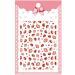 3pcs Strawberry Nail Stickers Nail Polish Sliders Summer Fruit Decals Cherry Nail Art Tattoo Manicure Foil Wraps Strawberry Watermelon Nail Stickers Decal for Nail Water Tip Transfer Nail Decor