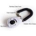 Dogs Clicker Pet Dog Training Clicker with Wrist Strap Training for Pet Dog Puppy Cats Bird Horse etc(2 Packs) (Black&White) - Buy Online on GoSupps.com