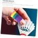 Buy FRCOLOR 20pcs Rainbow Finger Cots & Wristbands - Latex Silk Thumb Protectors for Craft & Comfort - Buy Online on GoSupps.com