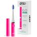 Pop Sonic Electric Toothbrush (Pink) - Travel Toothbrushes w/AAA Battery | Kids Electric Toothbrushes with 2 Speed & 15 000-30 000 Strokes/Minute Dupont Nylon Bristles Pink 1 Count (Pack of 1)
