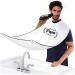 Lightzz gifts for dad Father's Day gift dad gift beard apron for dad - hair cut -off trap shaving towel - Best dad in the world white color 1