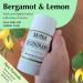 MONA BRANDS All Natural Magnesium Deodorant for Women & Men | Baking Soda & Aluminum Free (Bergamot Lemon) 2.65oz Bergamot Lemon (1-Pack) - Buy Online on GoSupps.com