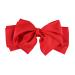Hair Decoration Hairpin Women's Spring Large Bowknot Ribbon Clip Red